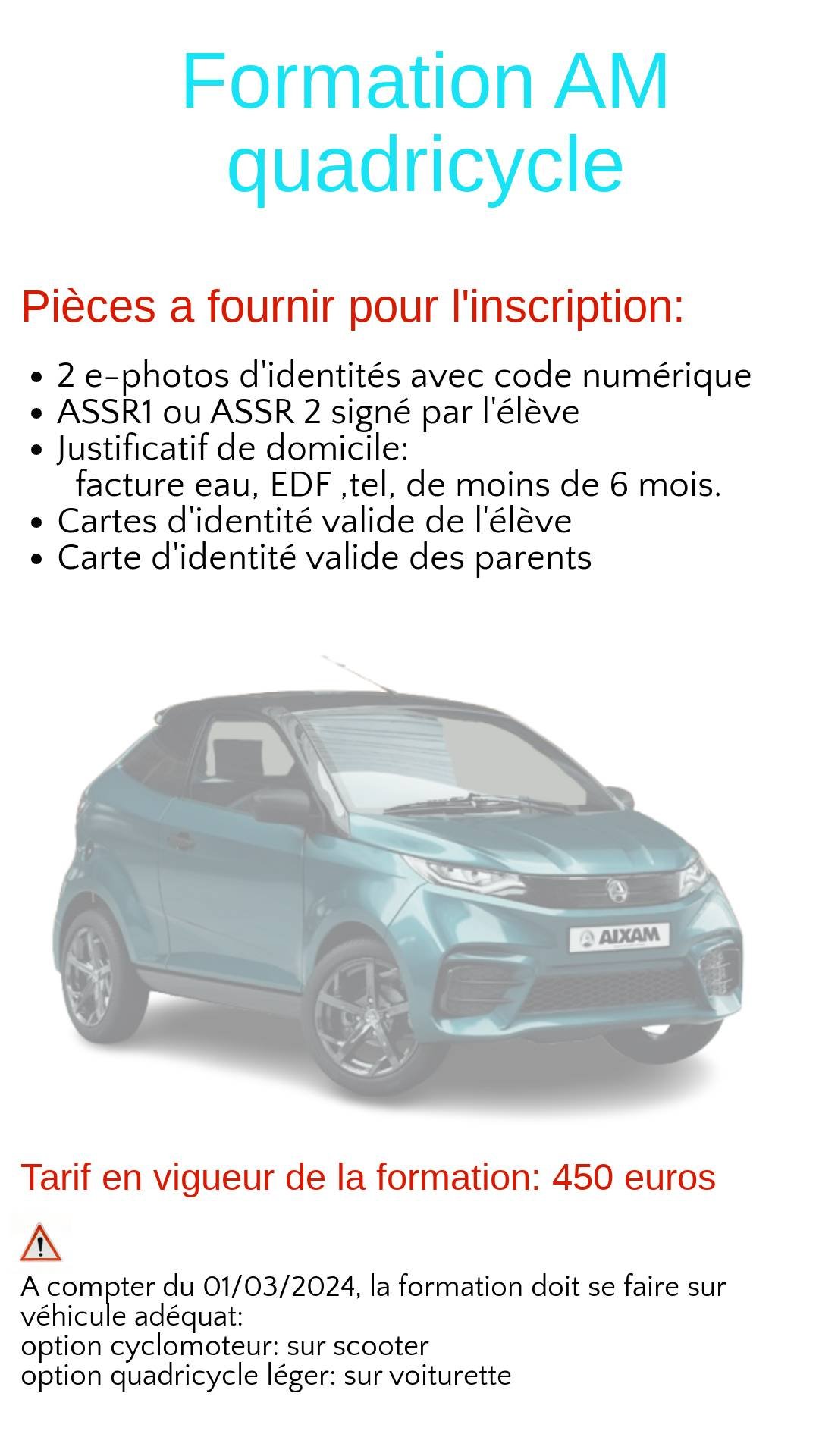 Label École conduite qualité